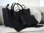 Černá praktická kabelka CITY & MOM BAG POLLA 3v1