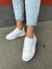 Bílé trendy tenisky LOVE