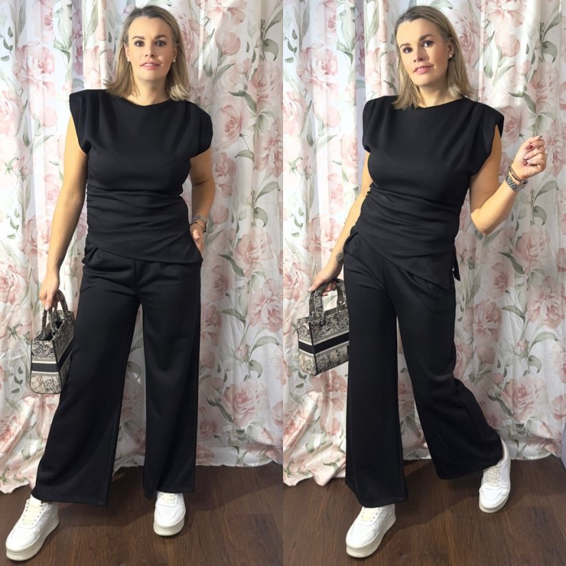 Černá elegantní souprava VEROSE