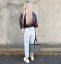 Burgundy červená koženková trendy bunda LUX BROOKLYN