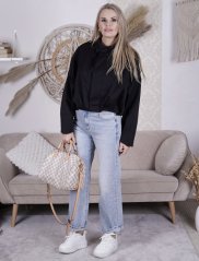 Černá trendy bunda IMPERIA