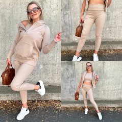 Světle béžový komplet 3v1 RUES