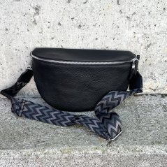 Černá ledvinka - crossbody SIDEN