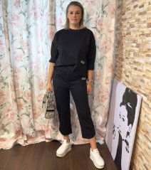 Černá fashion souprava STAR