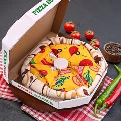 Velká dárková sada 4 páry ponožek PIZZA SET 36-41