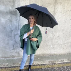 Černý holový deštník RAIN KLASIC