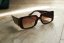 Hnědé sluneční brýle RETRO TORTOISE GOLD