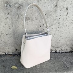 Krémová kabelka/crossbody BELLEZZA