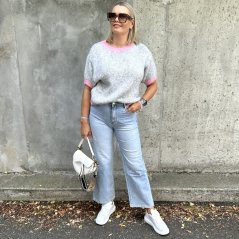 Světle modré džíny rovného střihu EVERYTHINK