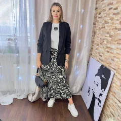 Černé klasické sako RUNWAY