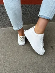 Bílé trendy tenisky LOVE