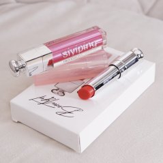Pigmentový balzám s leskem LIP DUO ROSE č.3