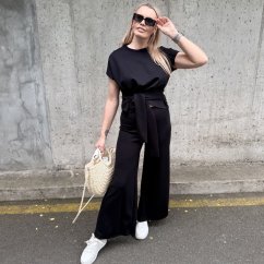Černá elegantní trendy souprava SCULPT