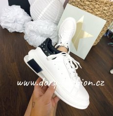 Bílé tenisky CHLOE WHITE/BLACK