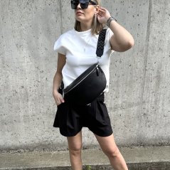Černá ledvinka - crossbody SIDEN