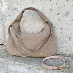 Mokka hnědá trendy kabelka VENET