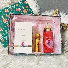 Dárková sada PARFÉM BCR - BACCARAT DORY - 50 ml + Baccarat tělová a vlasová mlha 100 ml +  BACCARAT parfém 10 ml