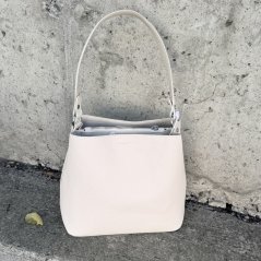 Krémová kabelka/crossbody BELLEZZA
