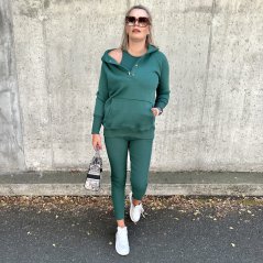 Smaragdově zelený komplet 3v1 RUES