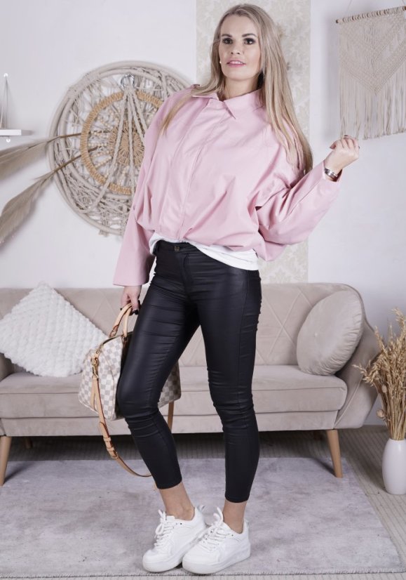 Světle růžová trendy bunda IMPERIA