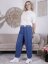 Džínové kalhoty s páskem POCKET DENIM