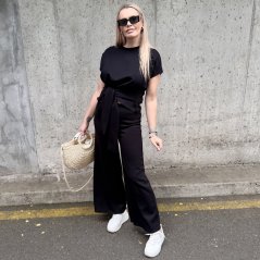 Černá elegantní trendy souprava SCULPT