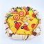 Velká dárková sada 4 páry ponožek PIZZA SET 36-41