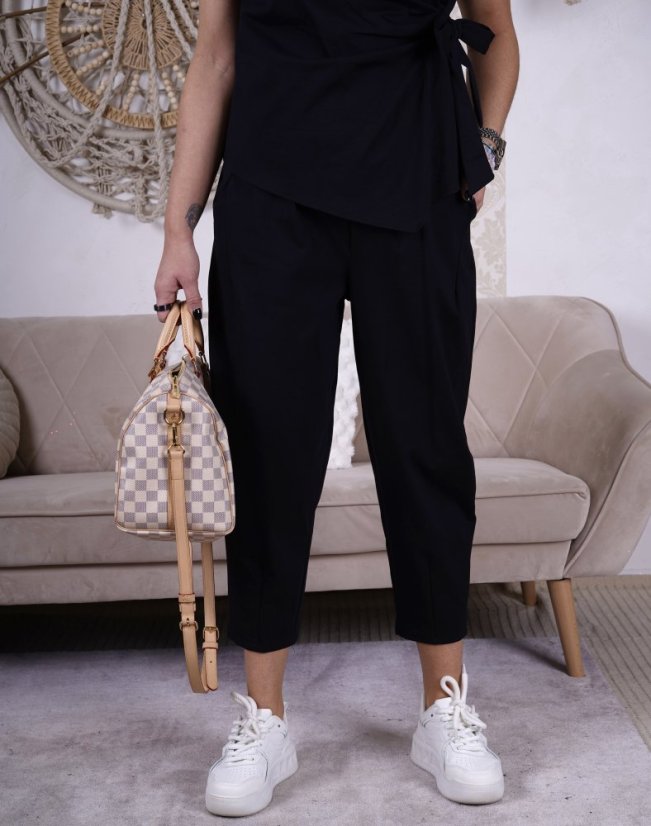 Černá trendy souprava ELEGANT CHIC