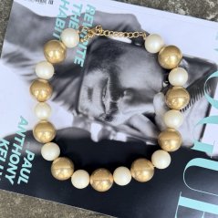Designové korále GOLDEN PEARL