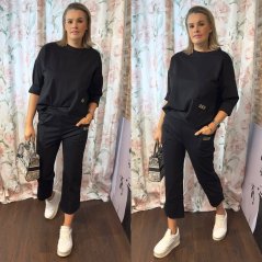 Černá fashion souprava STAR