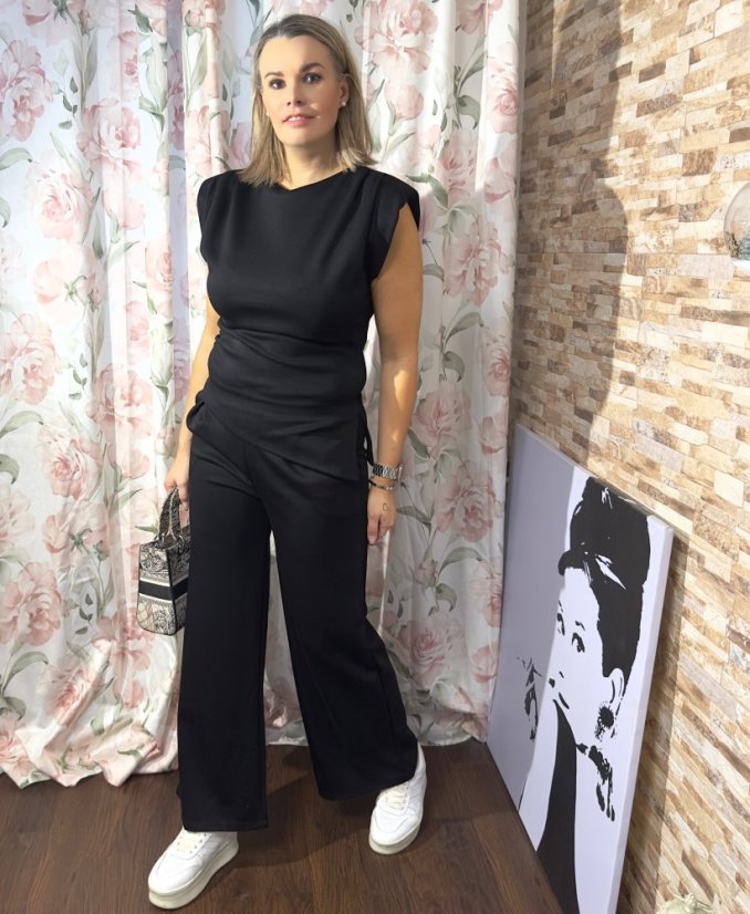 Černá elegantní souprava VEROSE