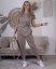 Mokka hnědá trendy souprava ELEGANT CHIC