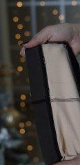 Zateplené punčochy LUX SHAPE PUNTÍK 280 DEN – efekt silonek