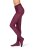 Burgundy červené punčochy COMFORT 180 DEN