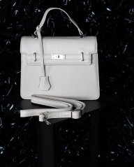 Béžová trendy kabelka TURIO