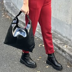 Černý kabelkový set DUO CHIC – 2v1