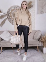 Karamelová trendy bunda IMPERIA