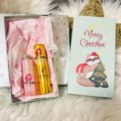 Dárková sada Pigmentový balzám na rty AIYISHA + BACCARAT Prémiový parfém 10 ml