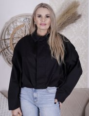 Černá trendy bunda IMPERIA