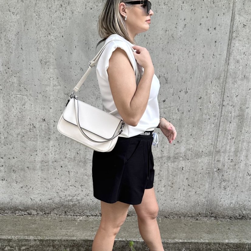 Krémová kabelka / crossbody POETS