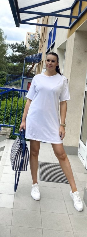 Bílé šaty / tunika LAGERIA