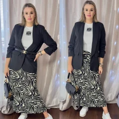 Černé klasické sako RUNWAY