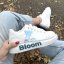 Bílé tenisky na vyšší podrážce BLOOM - Velikost: 38 - 24,5 cm