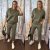 Khaki fashion souprava STAR