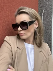 Černé sluneční brýle HEATWAVE