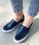 Tmavě modré nazouvací  tenisky SLIP ON NAVY